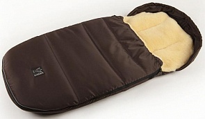 Конверт Lenny меховой с 2 молниями, цвет – braun (Kaiser, 4011863535024)